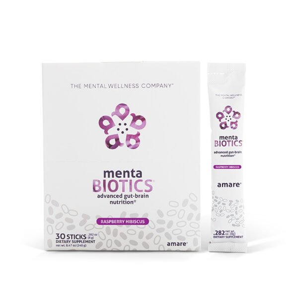 Amare MentaBiotics Raspberry Hibiscus [Stick Packs]